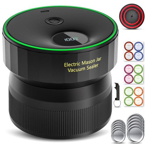 2026 Upgraded Mason Jar Vacuum Sealer