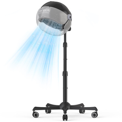 Bonnet Dryer with 3 Temperature Settings - Portable Standing Dryer