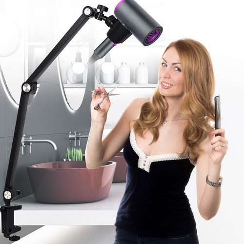 Hair Dryer Stand, Multi Angle Adjustable Blow Dryer Stand Hands Free