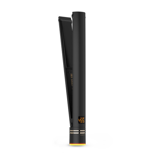 Gold Ionic 1 1/4 Inch Flat Iron, Use as Straightener