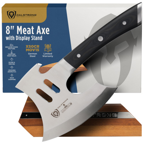 8 inch - Heavy-Duty Giftable Butcher Cleaver Knife - The Punisher