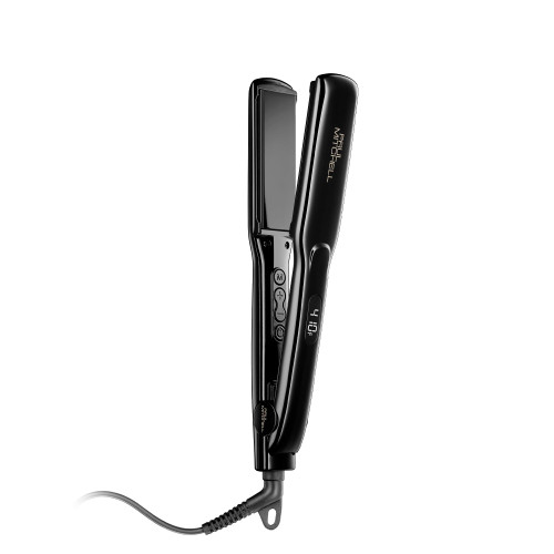Ceramic Flat Iron, Adjustable Heat Settings, for Smoothing + Straightening