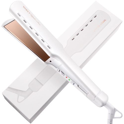 Flat Iron | 1.75 Inch Wide Hair Straightener, Dual Voltage 100-240V,
