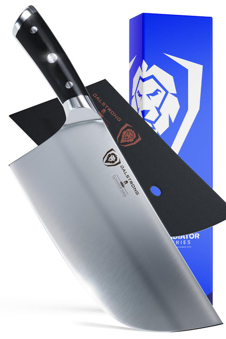 Meat Cleaver Knife-9"- Gladiator Series-'The Ravager'-Heavy Duty Butcher Kitchen Knife