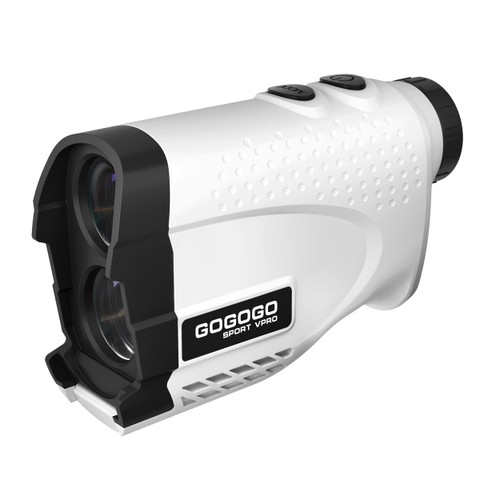Gogogo Sport Vpro GS24 Golf & Hunting Laser Rangefinder, 7X Magnification, 1200 Yard Distance Measuring Range Finder with High-Precision Flag Pole Locking Vibration Function Slope Mode Continuous Scan