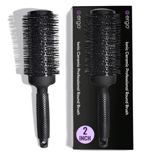 Ionic Round Brush for Blow Out - Salon Quality Hair Brushes