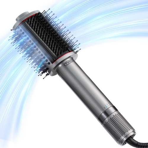Ionic Blowout Hair Dryer Brush Adds Shine, Volume & Fullness for Smooth