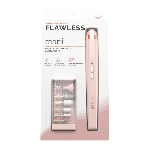Salon Nails Kit, Electronic Nail File and Full Manicure and Pedicure