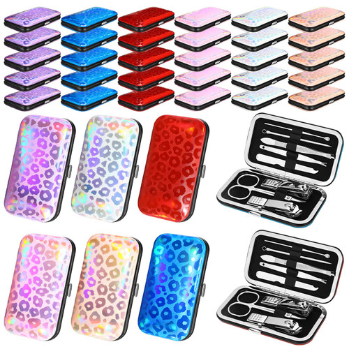 Manicure Set Bulk Professional Nail Care Kit Nail Clippers Kit 8 in 1