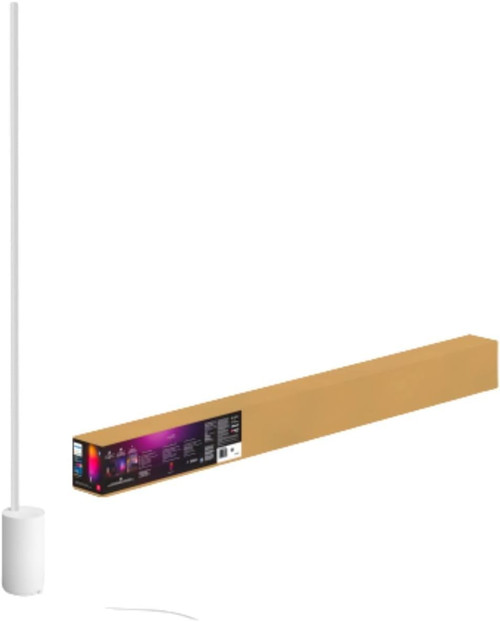 Philips Hue Signe Smart Floor Lamp, White - White and Color Ambiance LED Color-Changing Light - 1 Pack - Indoor - Control with App