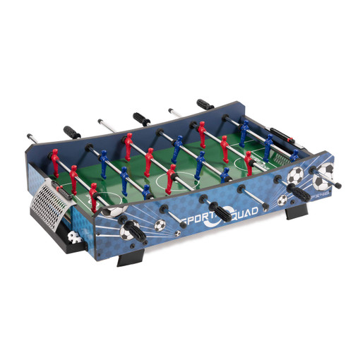 Sport Squad Foosball Table - Soccer Table - Wood Foosball Table for Kids & Adults - Bar Game Table, Game Room for Home