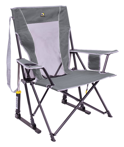 GCI Outdoor Comfort Pro Rocker Outdoor Rocking Chair with Beverage Holder