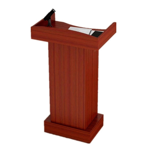 JIANSMZ Lecterns Podium Portable Lectern Wooden Podiums with Drawer and Open Storage Podium Stand Conference Table Floor Standing Modern Podiums (A)