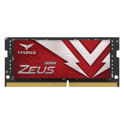 TEAMGROUP T-Force Zeus DDR4 SODIMM 32GB (1x32GB) 3200MHz (PC4-25600) 260 Pin CL22 Laptop Memory Module Ram TTZD432G3200HC22-S01