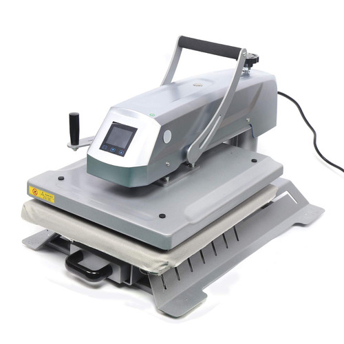 Bokknppo Heat Press Machine Swing Away T Shirt Pressing Machine Auto Open Clamshell Base Heat Press Transfer T-Shirt Sublimation Machine for T-Shirts Puzzles Mousepad Pillows Mugs,16 * 20in