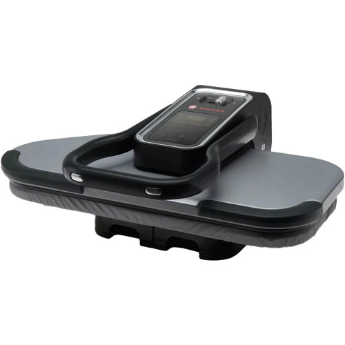 SINGER® Intelligent 2.0 Steam Press (1600W) – New Launch | Professional 26" Non-Stick Pressing Surface with Guided Digital Controls, 2 Steam Modes, Auto Shut-Off & 1000ml Tank – Silver/Black