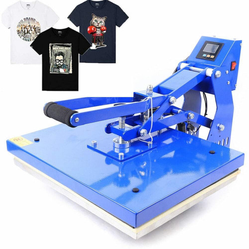 JAYEUW Heat Press Machine for T-Shirt Printing, 16" x 20" Auto Open, Stainless Steel, Industrial-Quality Digital Sublimation Heat Press