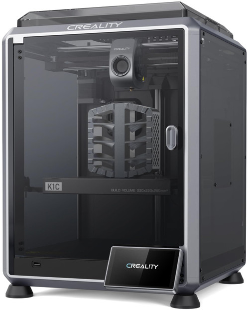 Creality K1C 3D Printer, 600mm/s High-Speed Auto Leveling Clog-Free Robust Direct Extruder K1 SE Upgraded 3D Printer with AI Camera 300°C Printing Silent Mode Support Carbon Fiber Filaments