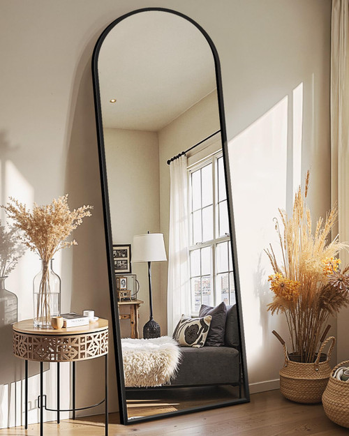 Standing Mirror Full Body,Large Floor with Stand for Wall Entryway Door Bedroom Bathroom Living Room