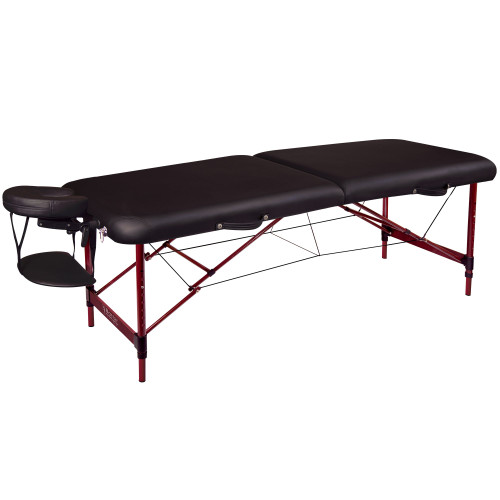Massage Table Package- Tattoo Table- Spa Bed (Black, Maroon)