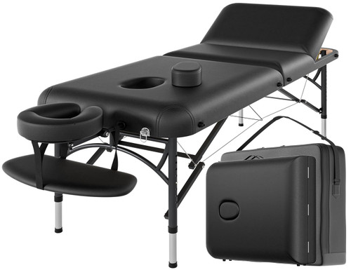 Professional Massage Table Portable 3 Folding Lightweight Facial