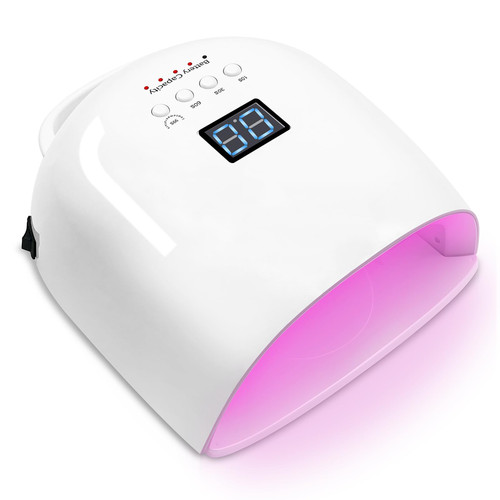 Nail Lamp, 86W Rechargeable Cordless Nail Dryer, 52 Lamp Beads 4