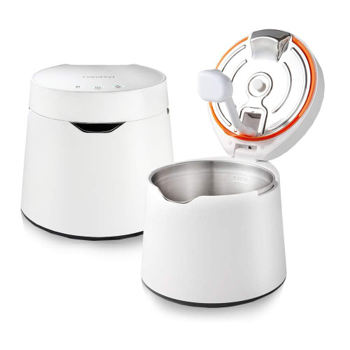 Carepod One Stainless Steel Humidifier for Large Room, Quiet & Safe for Baby, Only 3 Washable Parts & Easy to Clean