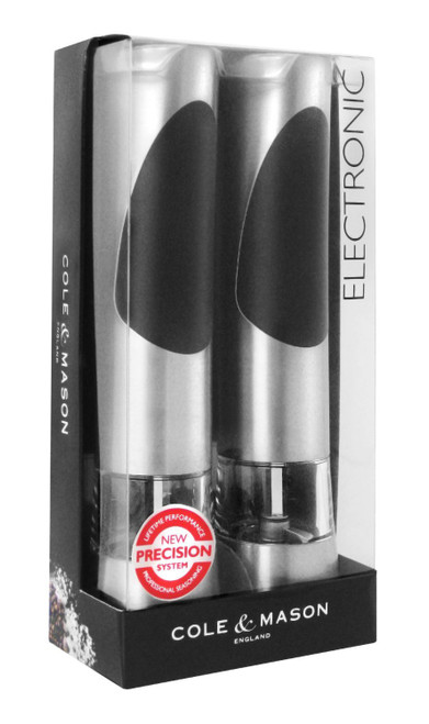Cole & Mason Richmond Electronic Salt & Pepper Mill Gift Set