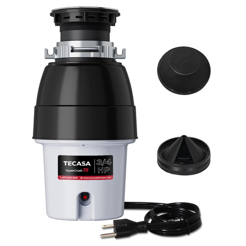 3/4 HP Corded Garbage Disposal for Kitchen Sinks
