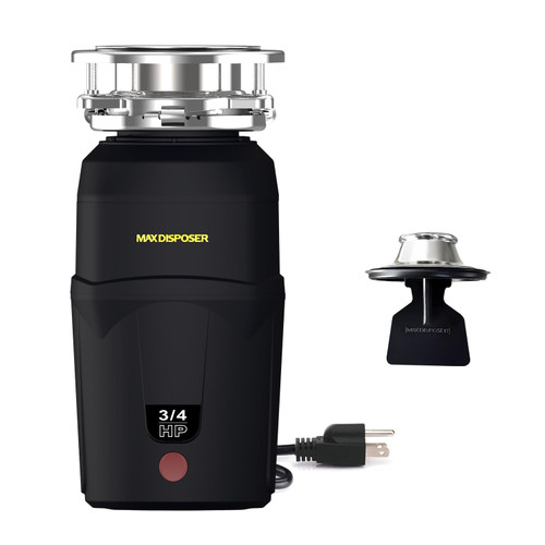 Garbage Disposal 3/4 HP for Kitchen sink Quiet with Power Cord