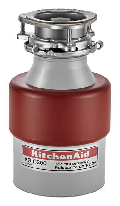 KitchenAid® 84211643 1/2-Horsepower Continuous Feed Food Waste Disposer