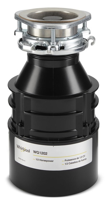 WHIRLPOOL 84211601 GENUINE OEM 1/2 HP In-Sink Disposer Replaces WG1202XH