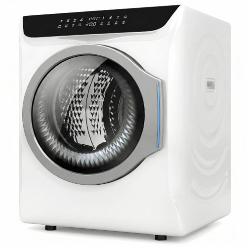 Portable Dryers for Laundry, Compact Clothes Dryer with Stainless Steel Tub & Boot