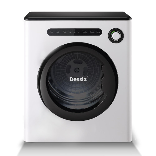 Portable Clothes Dryer, 970w,Machine with Stainless Steel Drum, 11lbs with Exhaust