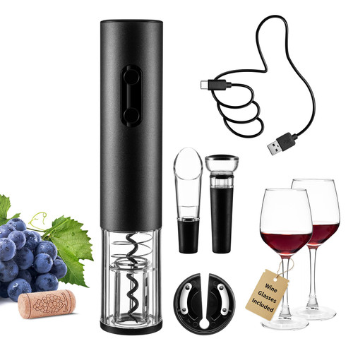 Rechargeable Electric Wine Opener Set