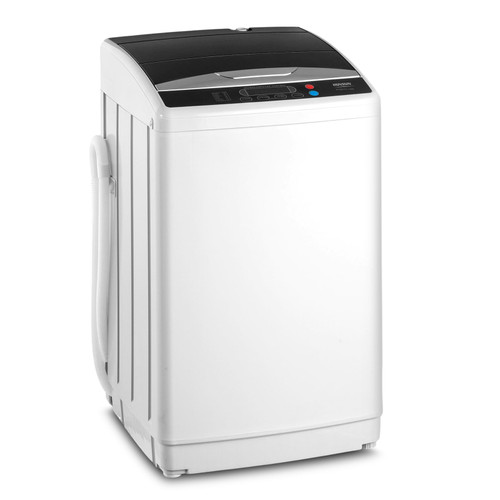 Portable Washing Machine, Full-Automatic Electric Laundry Machine with Stainless