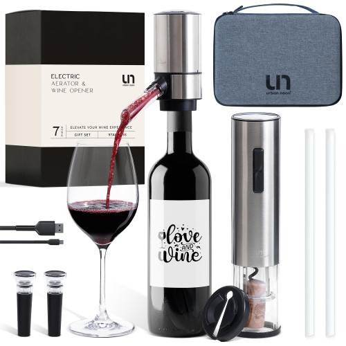 Rechargeable Electric Wine Opener Set