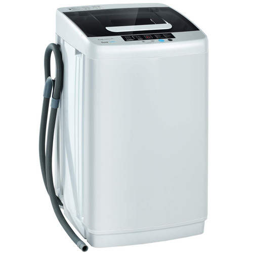 Giantex Full Automatic Washing Machine, 2 in 1 Portable Laundry Washer