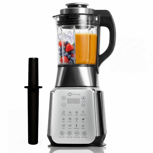 Glass Blenders for Kitchen – Stainless Steel Professional Blender for Smoothies