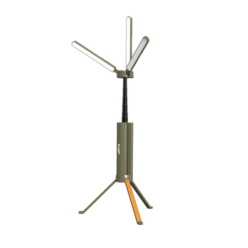 BougeRV Upgraded Telescopic Camping Light, 15600mAh Rotatable Electric Lantern, Collapsible Outdoor Light, Cordless Flashlight, Waterproof, Tent Lamp for Camping, Emergency, Hiking, Outdoor