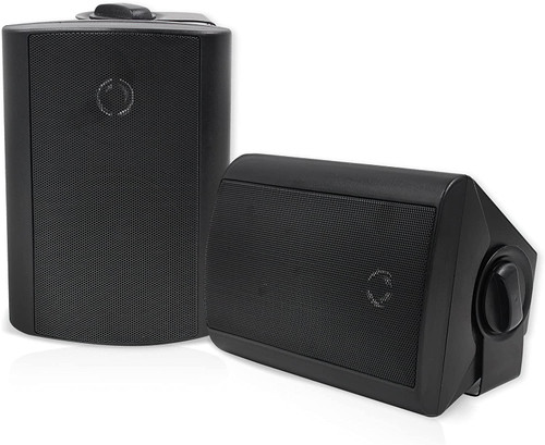 4 Inch Outdoor Speakers Waterproof Patio Deck Wall Mount Speakers for Home Theater Loudspeaker Stereo 