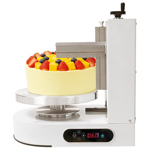 Cake Icing Machine 200W Automatic Cake Frosting Machine with LCD Display