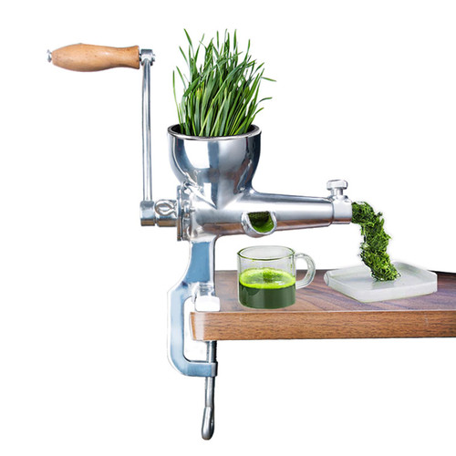 Sugarcane Machine Crank Wheatgrass Extractor for Juicing