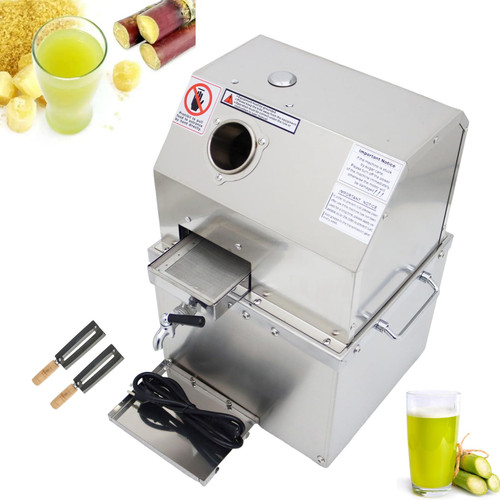 INTBUYING 110V Electric Sugarcane Juicer