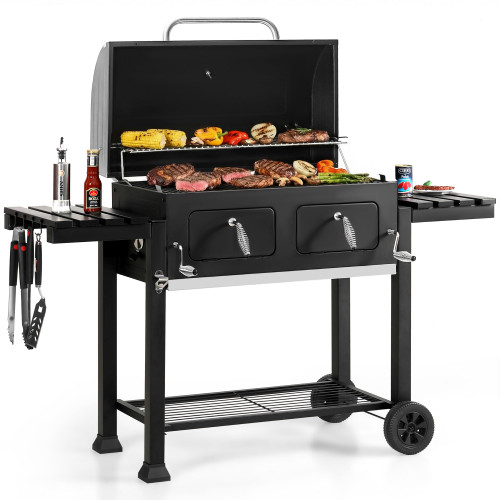 Sophia & William Extra Large Charcoal BBQ Grills with 794 SQ.IN. Cooking Area