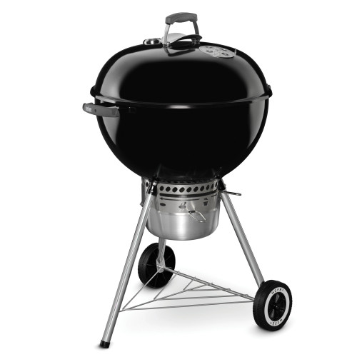 Weber Original Kettle Premium Charcoal Grill, 22-Inch, Black – Outdoor BBQ Grill