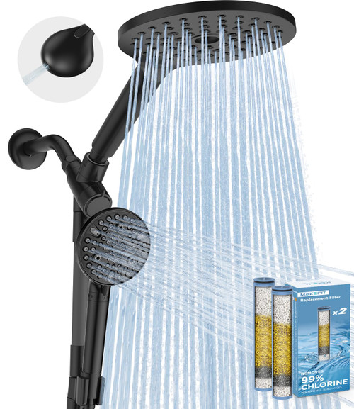 Shower Head Combo, High Pressure Handheld Shower Head with Adjustable Bar