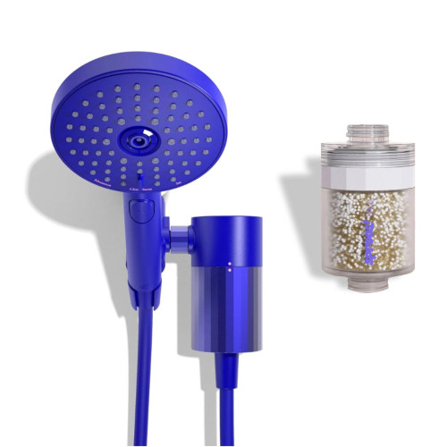Handheld Showerhead with Filter Set + 1 Extra Filter Cartridge, High
