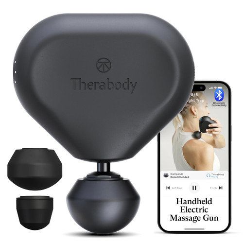 Ultra-Portable Massage Gun and Travel Essential for Fast, Effective Pain and Tension Relief Anywhere (Black)