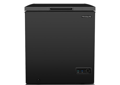 BLACK Chest Deep Freezer-Garage-Ready, 5.0 Cu. Ft. Capacity